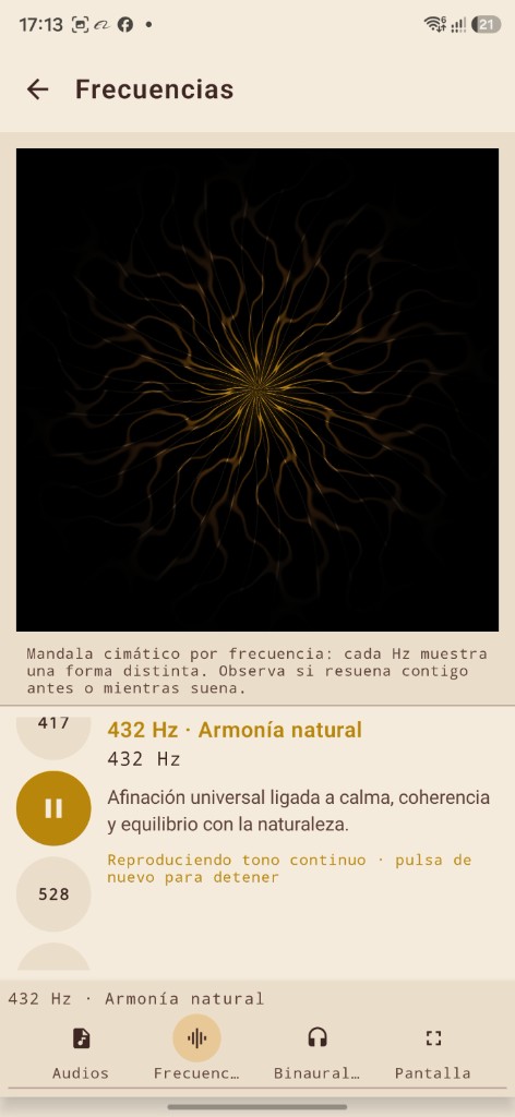 Utilidades frecuencias solfeggio