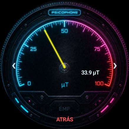 Wear OS medidor EMF Cyberpunk, estilo 1