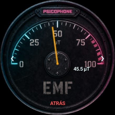 Wear OS medidor EMF Cyberpunk, estilo 3